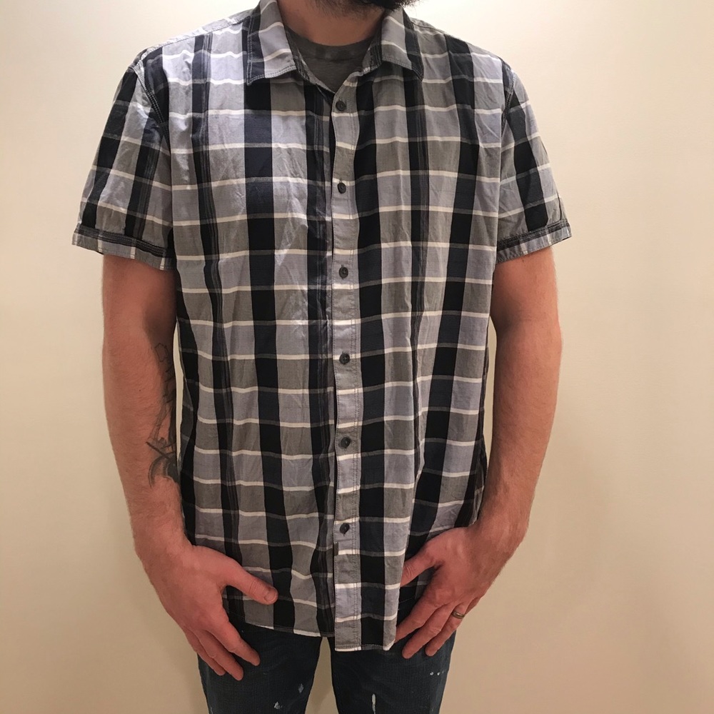 Calvin Klein Short Sleeve Plaid